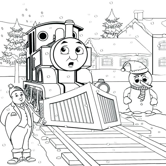 690x690 Thomas Train Coloring Book Together With The Tank Engine Coloring