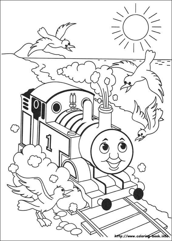 567x794 Thomas And Friends Coloring Pages On Coloring