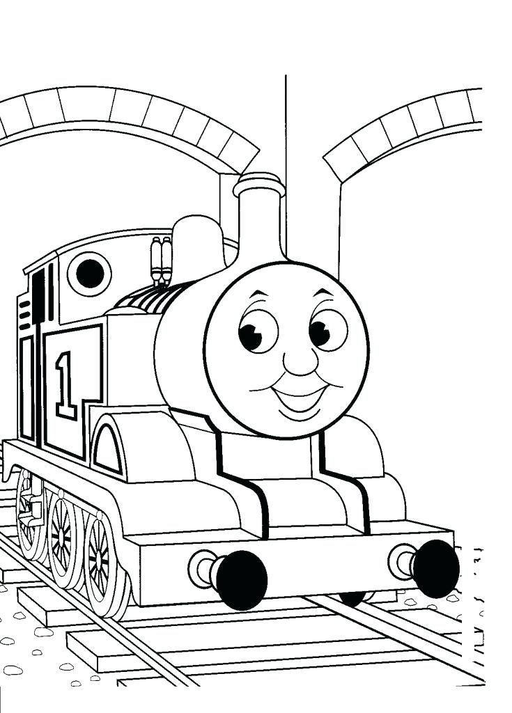 735x1024 Coloring Pages Thomas The Train Convobox.co