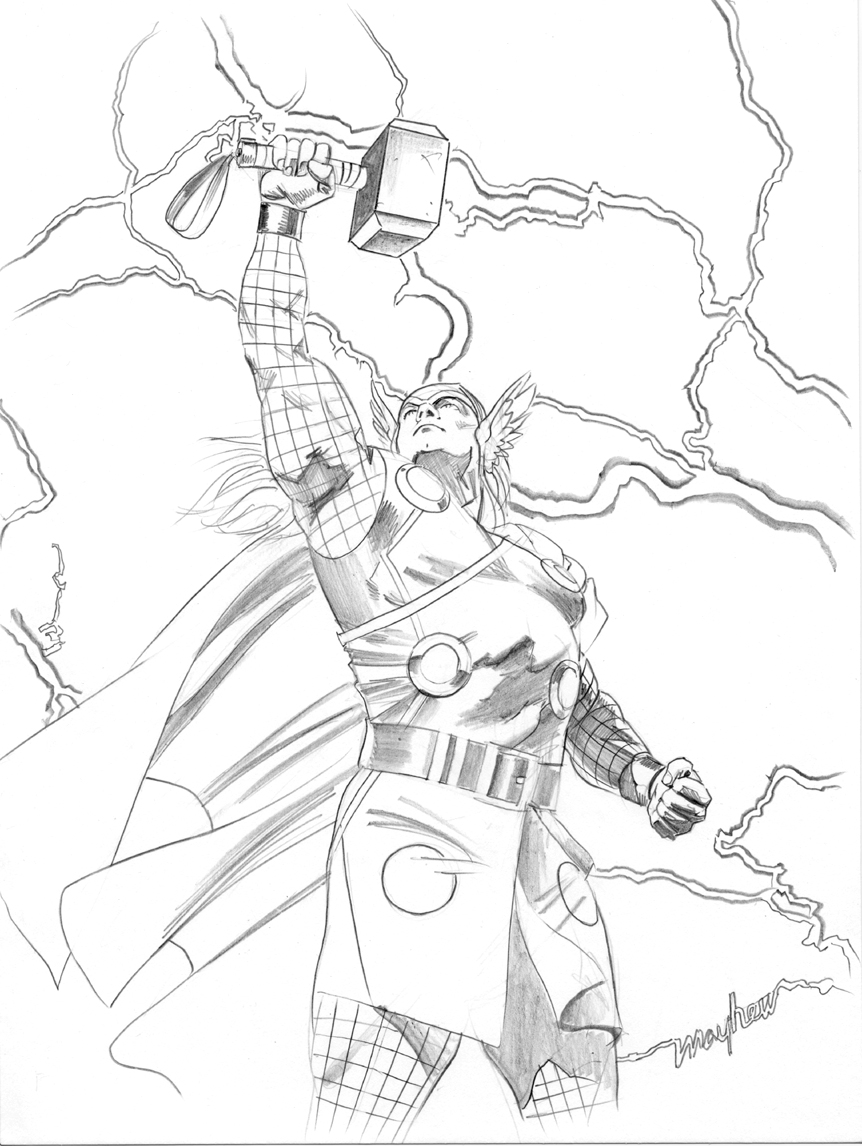862x1146 Thor Study By Mikemayhew