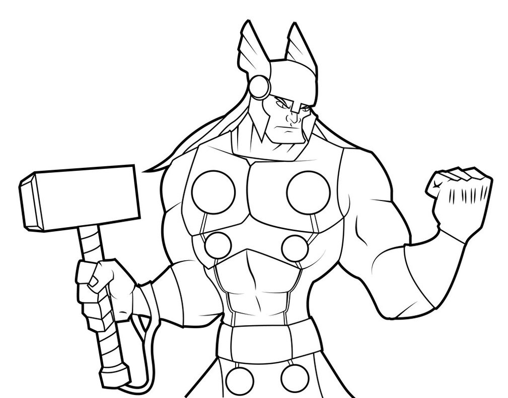 Thor Drawing