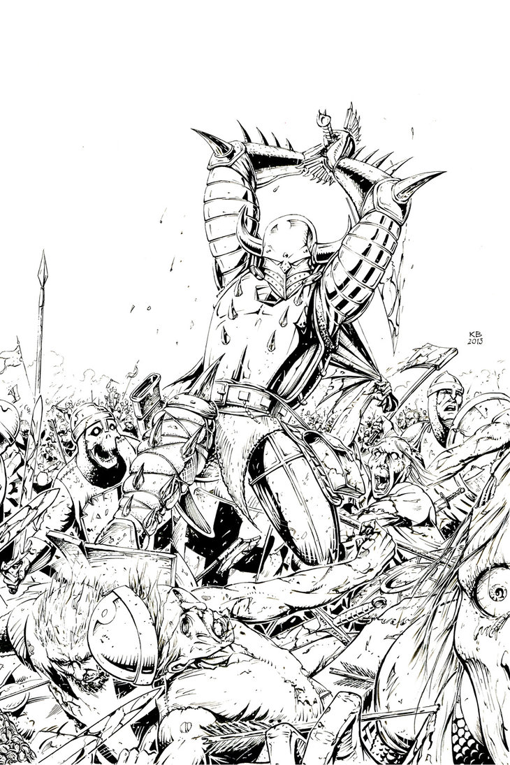 730x1095 The Knight Of Thorn Bush By K Budziejewski