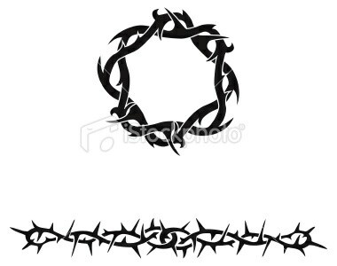 380x300 Line Art Tattoo Crowns