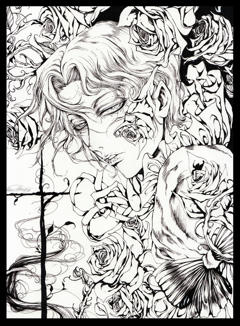 767x1040 The Thorn Of A Rose By Giname