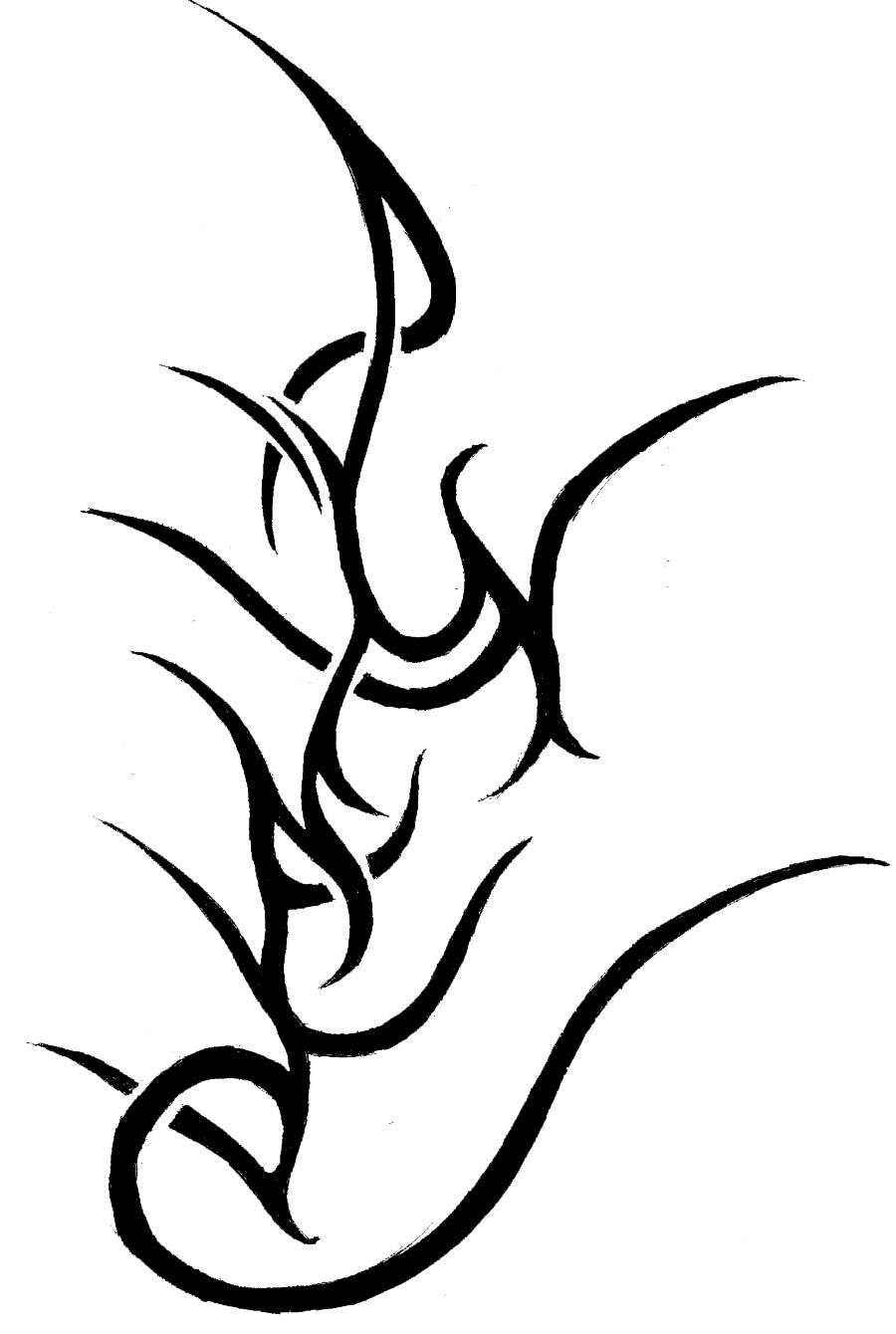 900x1340 Tribal .thorns By Offdutyninja