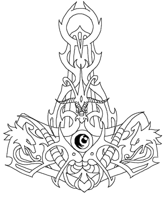 534x649 Thor's Hammer Favourites By Frantastical