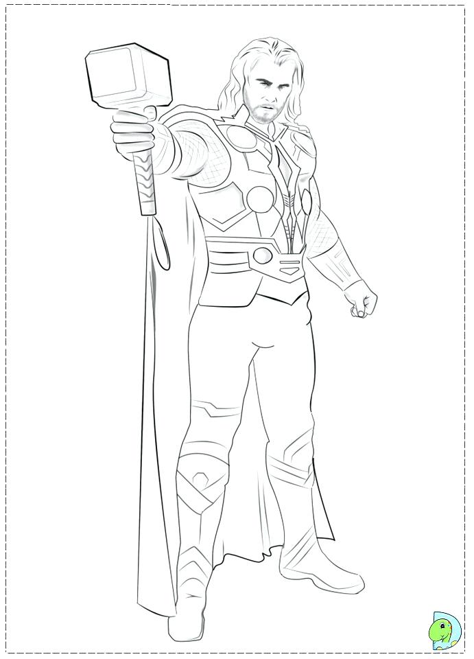 691x960 Thor Coloring Page Pictures To Print And Color Last Updated Thors