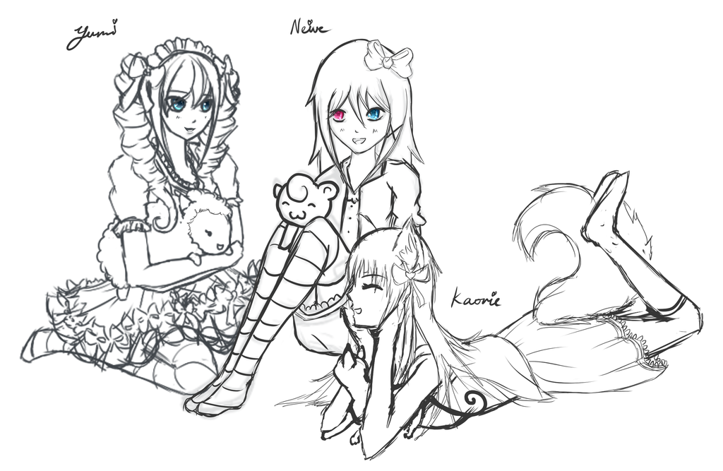 1024x667 Girls Sketch By A R T 3 M I S