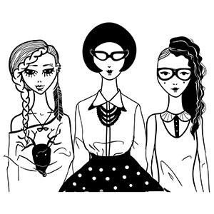300x300 Free Printable Coloring Pages For Girls