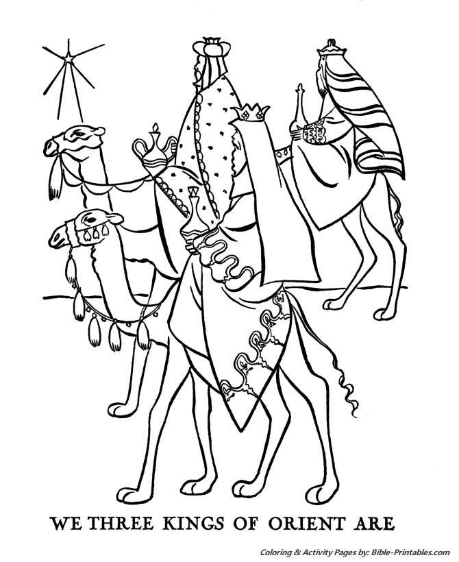 670x820 The Christmas Story Coloring Pages