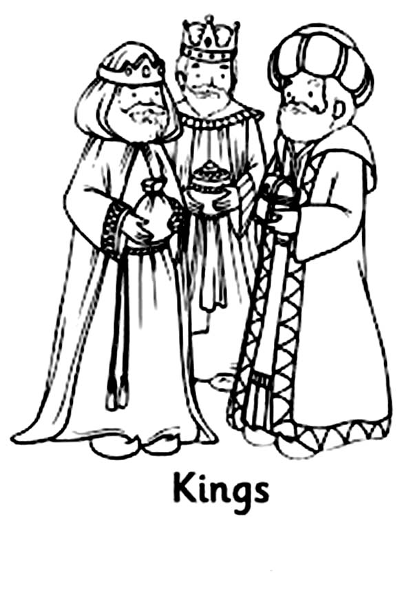 600x855 Three Kings Is Three Wise Men Coloring Pages Batch Coloring