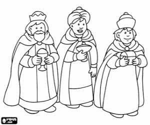 300x250 Three Kings Or Three Wise Men Coloring Pages Printable Games