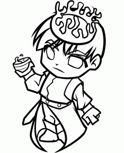 245x302 How To Draw Chibi Joffrey From Game Thrones Step 16 Game