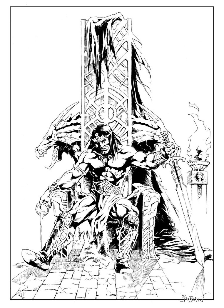 762x1047 Conan Throne By Bobann