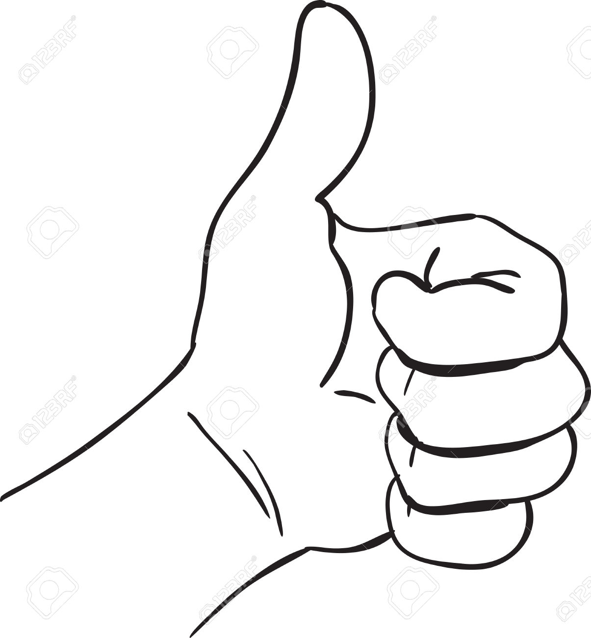 1205x1300 Simple Drawing Of A Hand