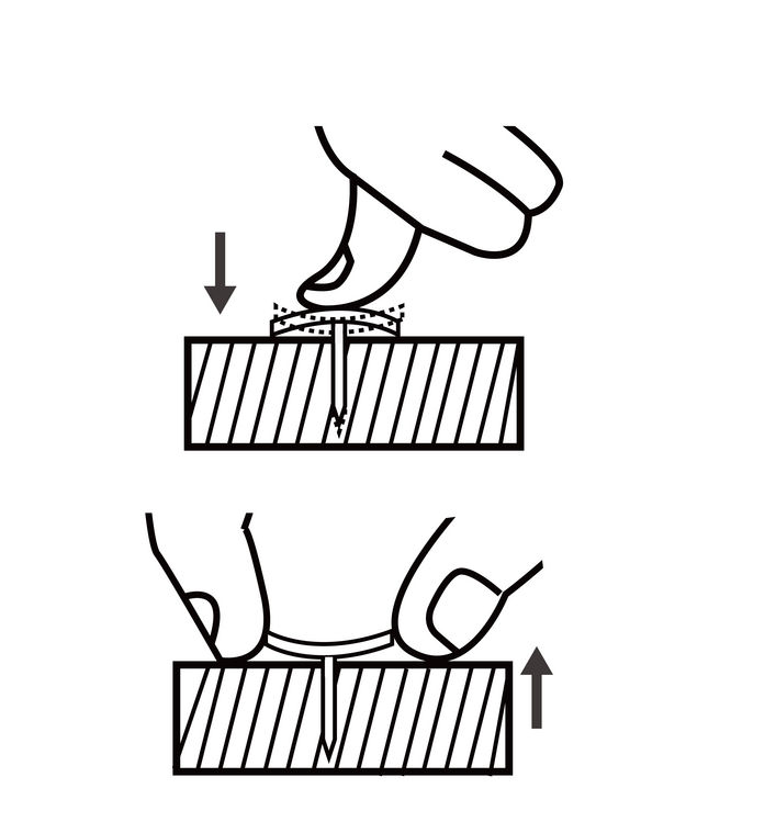 707x749 Folding Thumbtack