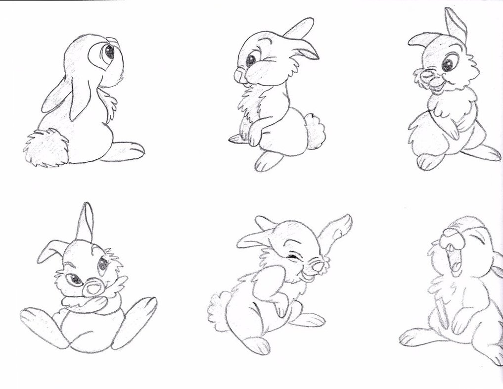 1017x786 Thumper Sketch By Julietcapulet432