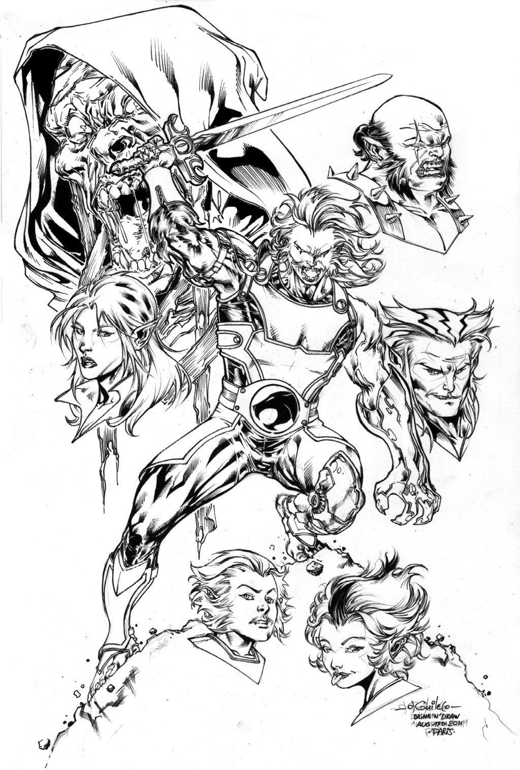 1024x1517 Thundercats Drink'N'Draw Inks By Spiderguile