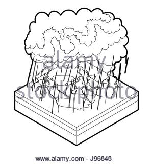 300x320 Thunderstorm Icon