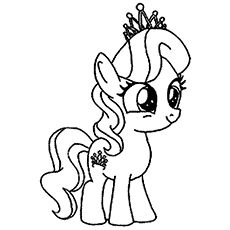 230x230 My Little Pony The Diamond Tiara Coloring Page
