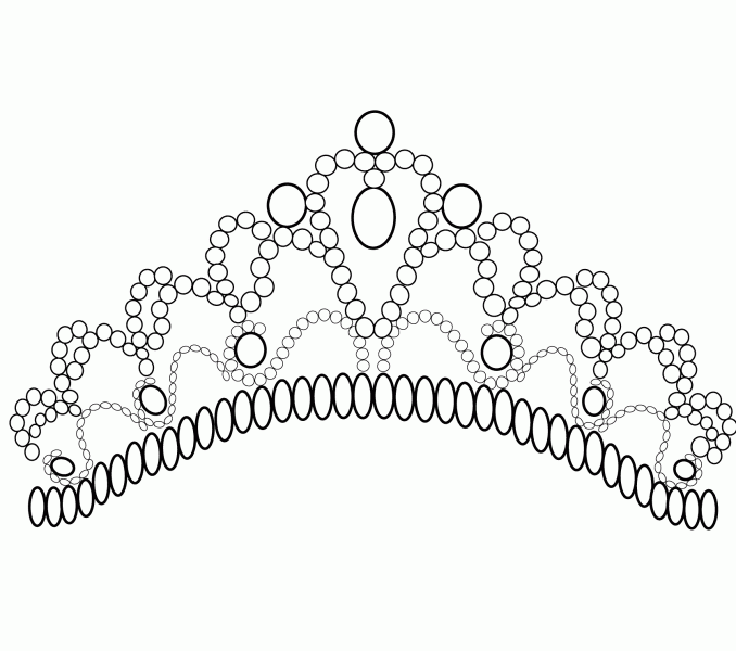 678x600 Crowns To Colour In Kids Coloring