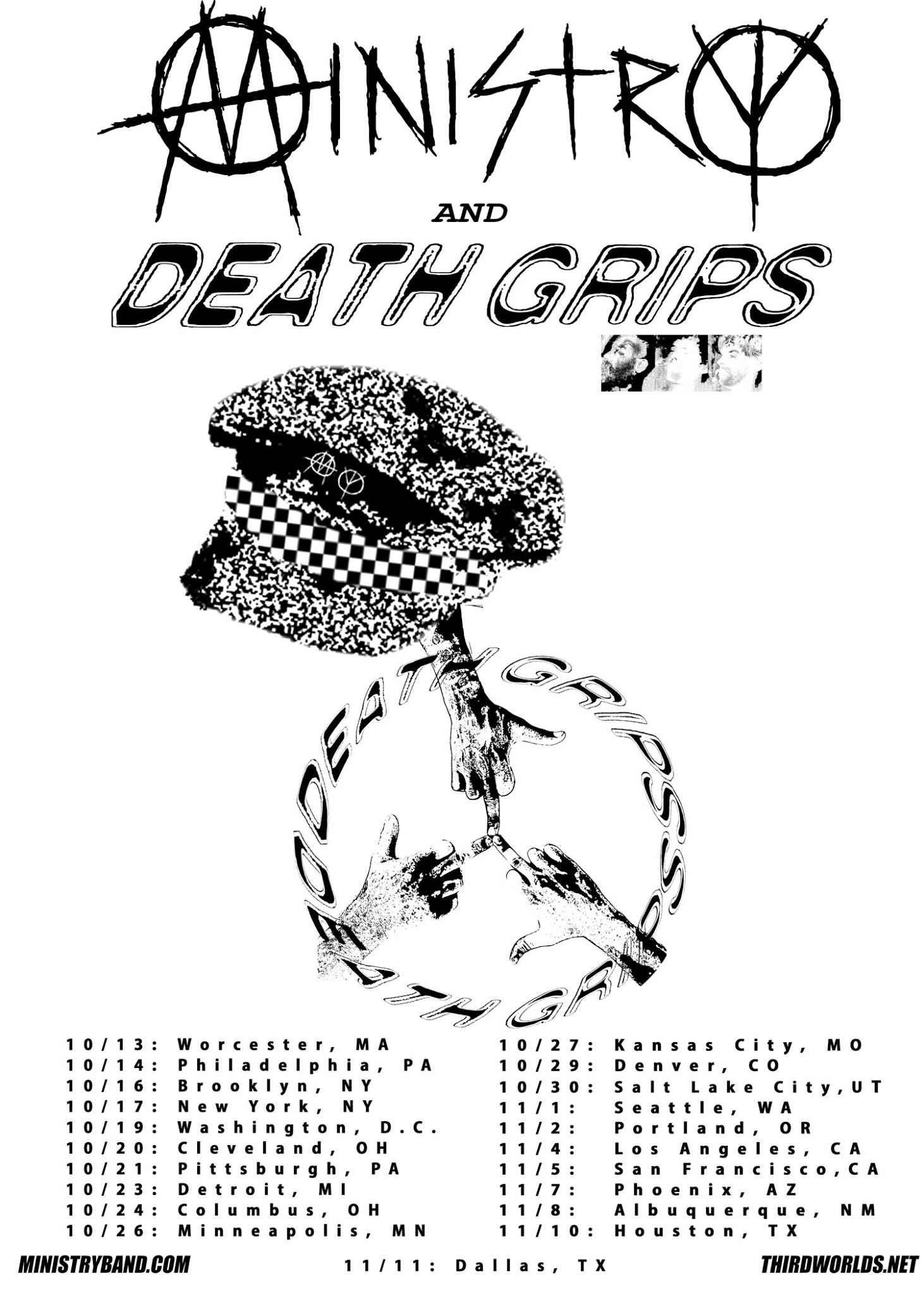 1462x2048 Ministry Are Going Out On Tour With Death Grips This Fall. Tickets