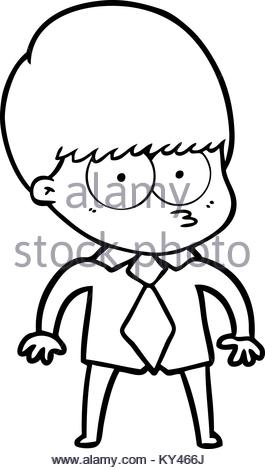 265x470 A Cartoon Drawing Of A Man Wearing A Shirt And Tie Holding