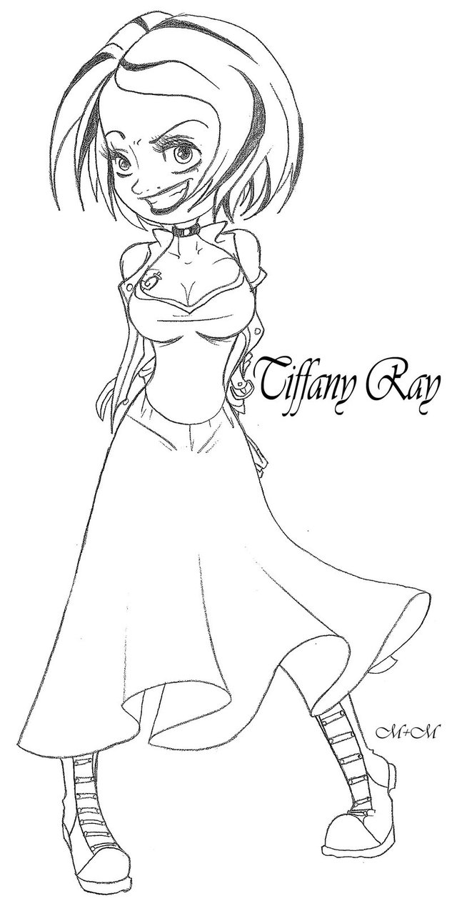 633x1261 Tiffany Ray Sketch By Chuckysbride13