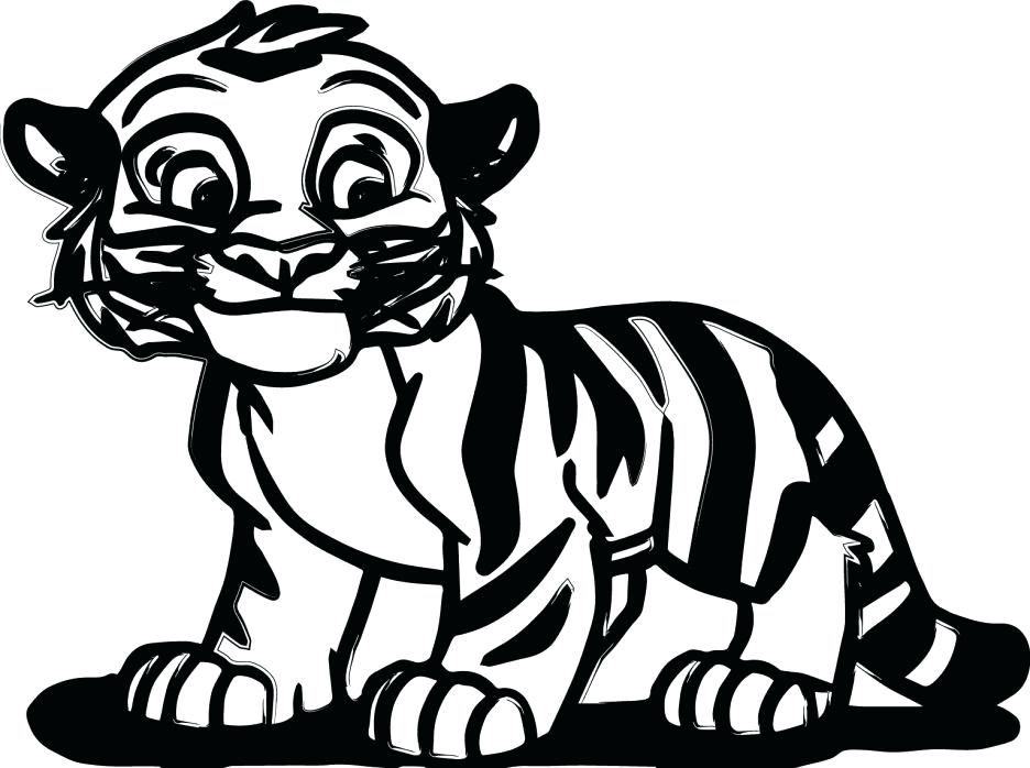 936x698 Baby Tiger Coloring Pages