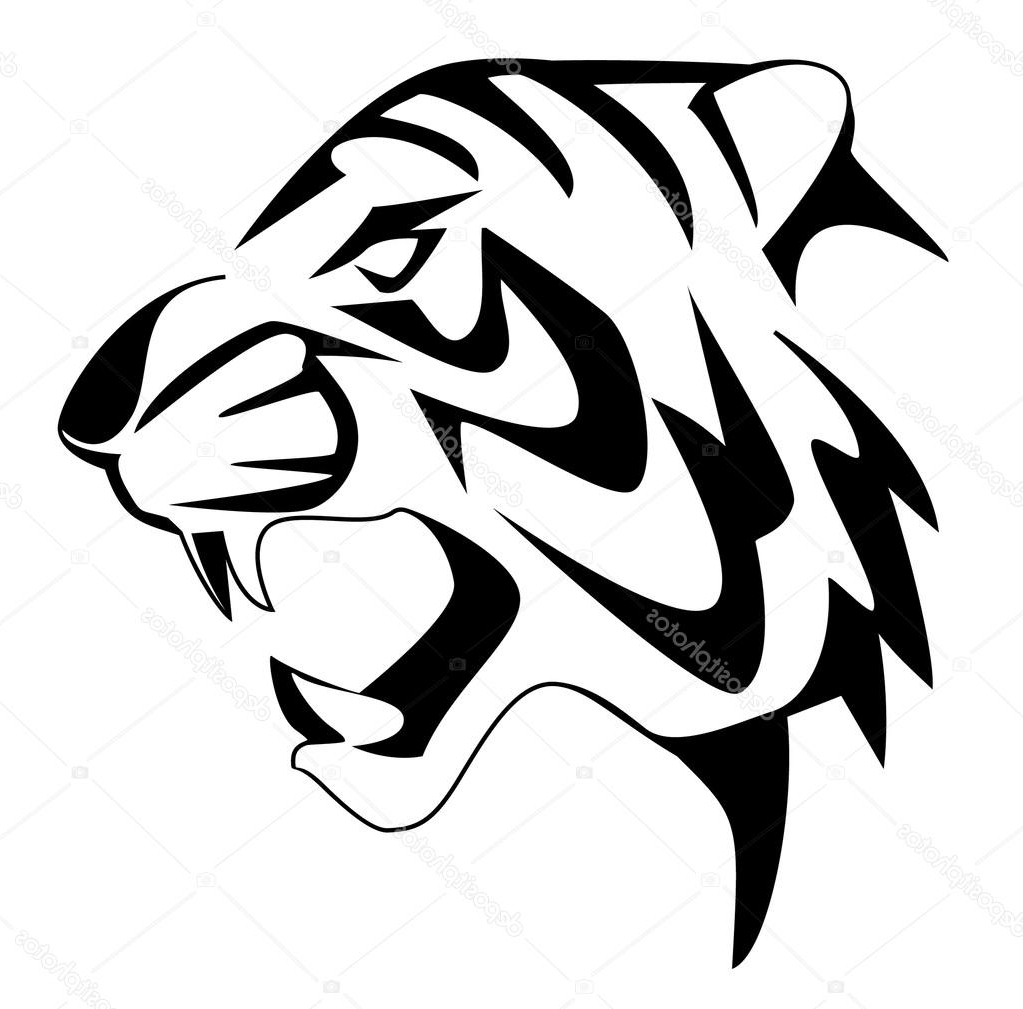 1023x1009 Gallery Draw Easy Tiger Face,