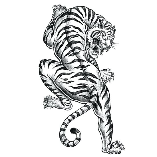 550x550 Tattoo Coloring Pages Together With Tiger Tattoo Coloring Page