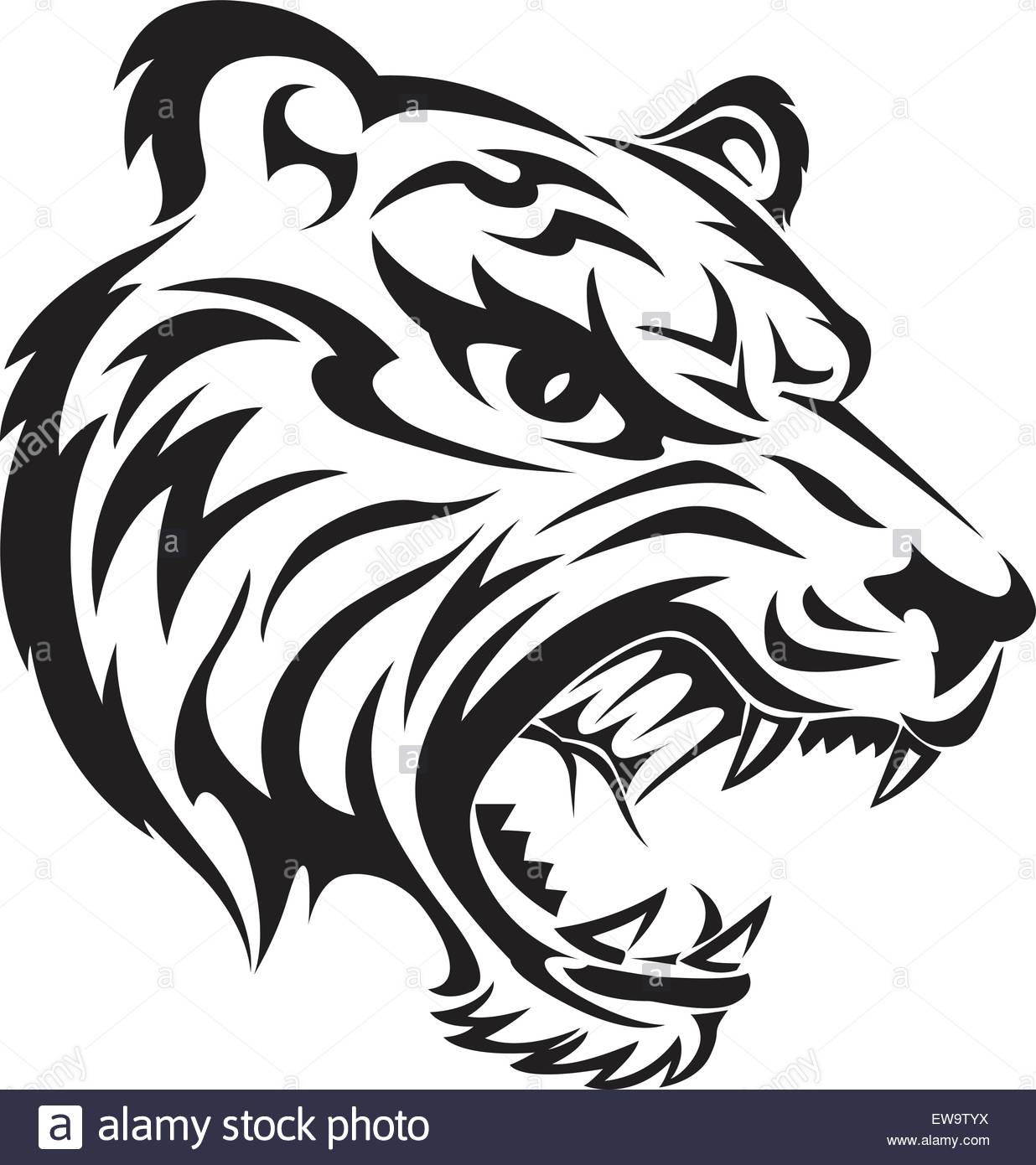 Tiger Drawing Tattoo at GetDrawings | Free download