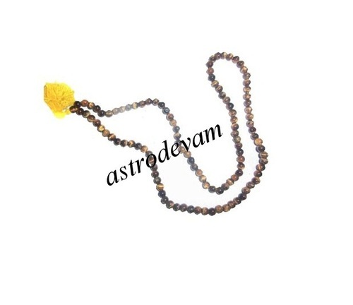500x432 Tiger Eye Stone Big Mala, Rosary Mala