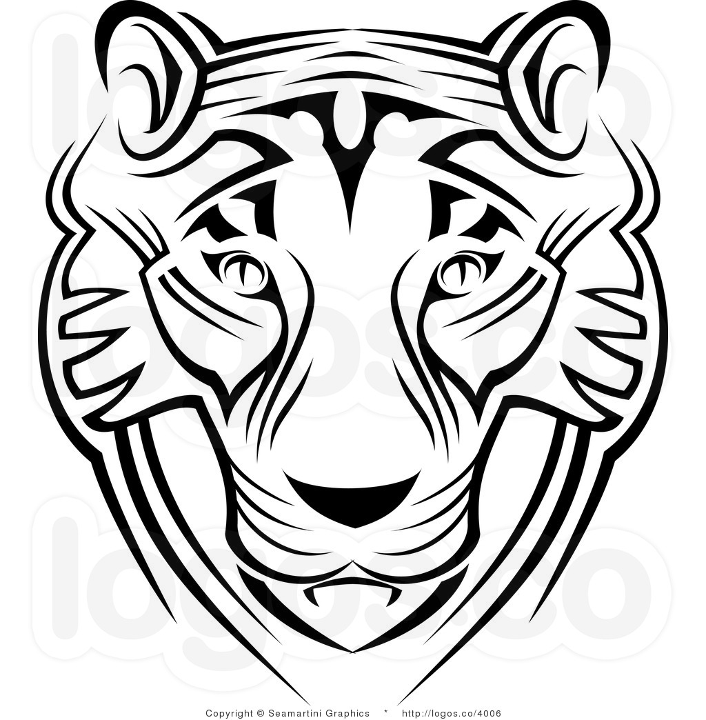 1024x1044 Tiger Head Clip Art Free Tiger Face Clipart Black And White