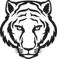 236x245 White Tiger Head Printables