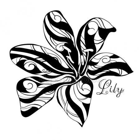 450x450 Tiger Lily Stock Vectors, Royalty Free Tiger Lily Illustrations