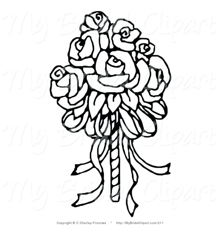 863x880 Download Tiger Lily Flower Drawing Outline Simple Sunflower Lily