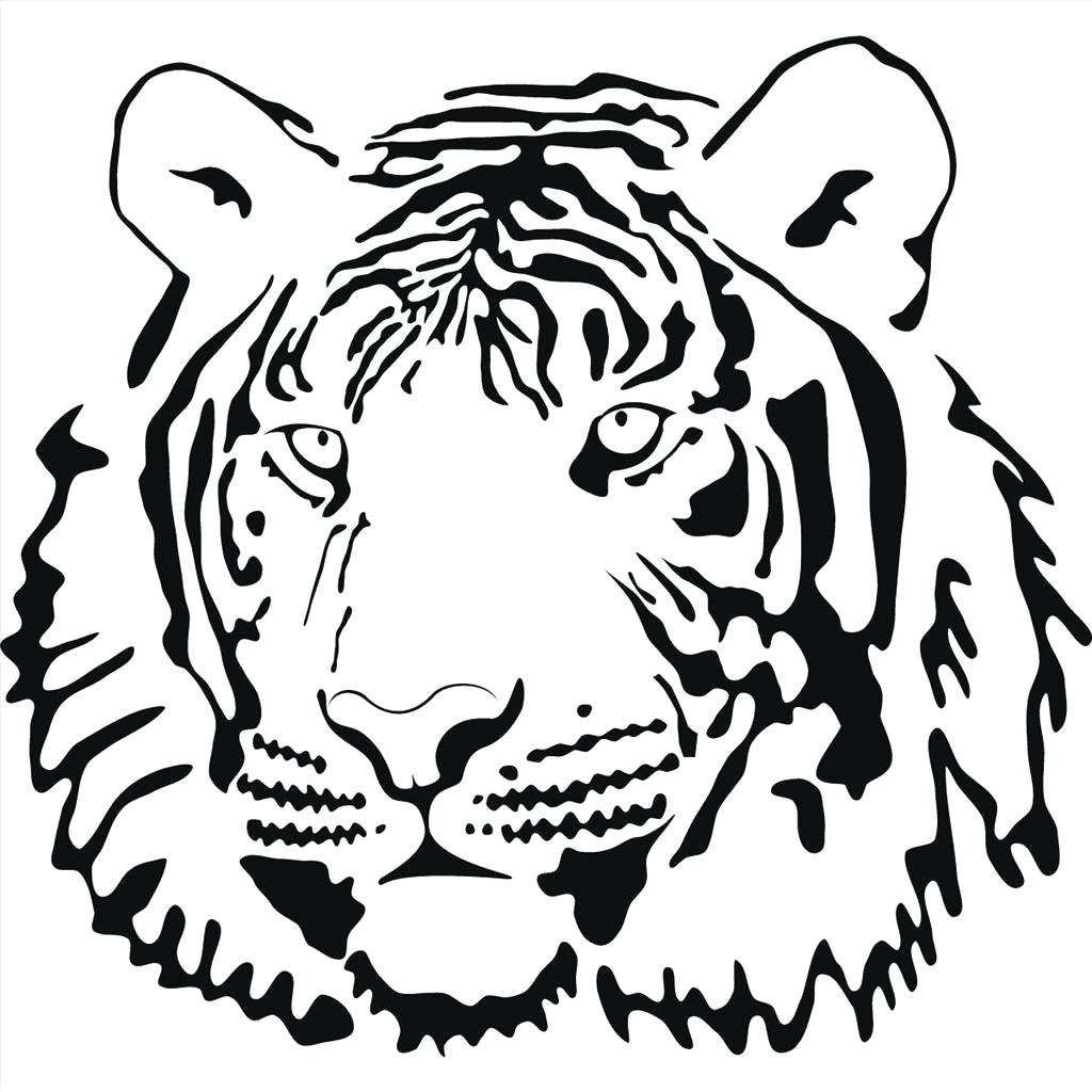 1024x1024 Coloring Coloring Pages Tiger Page Paw. Coloring Pages Tiger
