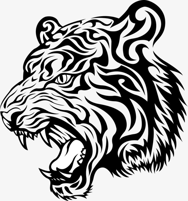 Tiger Print Drawing at GetDrawings | Free download