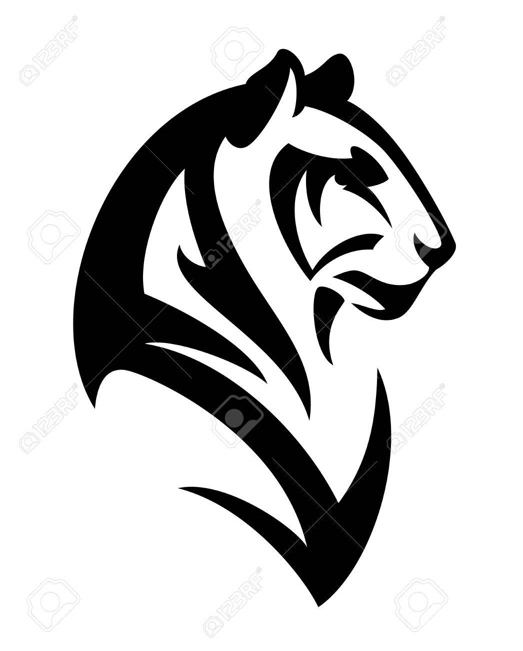 1046x1300 Tiger Profile Head