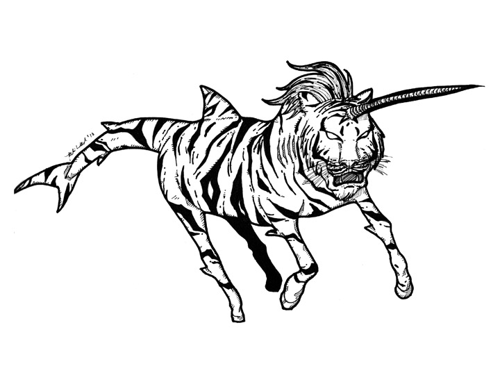 720x537 Chimera (Tigersharkunicorn) By Parabola Kid