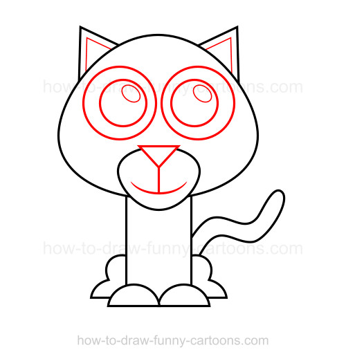 500x522 How To Draw A Tiger