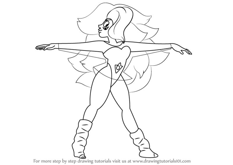 800x566 Learn How To Draw Rainbow Quartz From Steven Universe (Steven