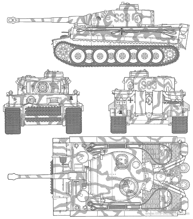 Tiger Tank Drawing at GetDrawings | Free download