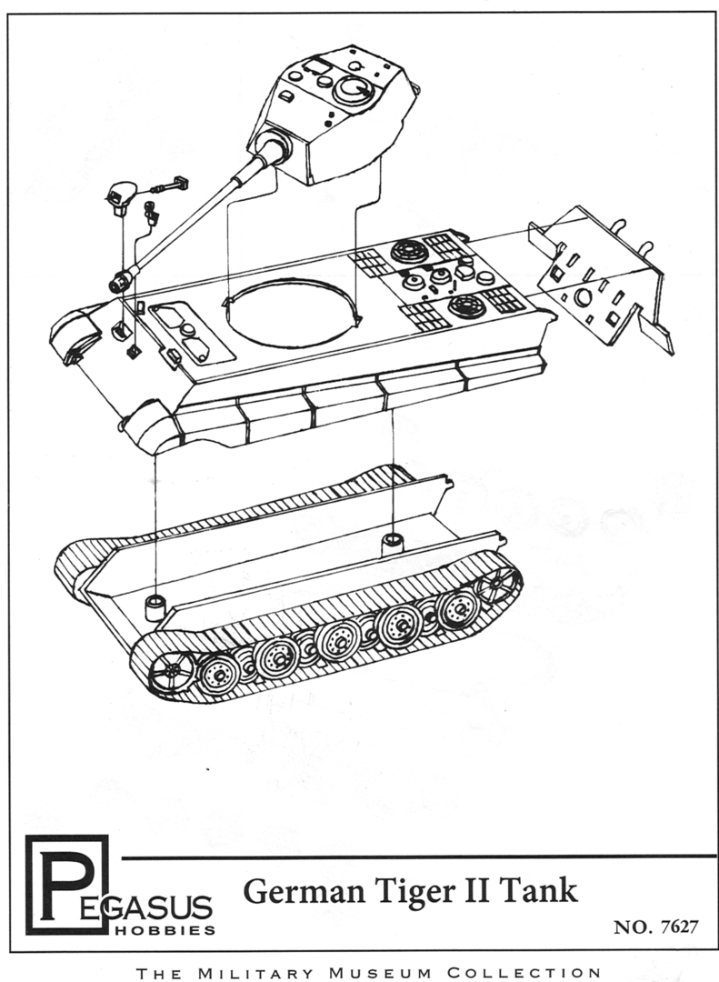 791x1080 German King Tiger 1 Piece