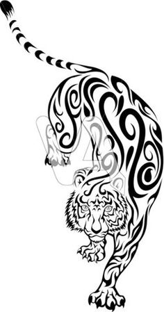 236x449 Tattoo Clipart Chinese Tiger