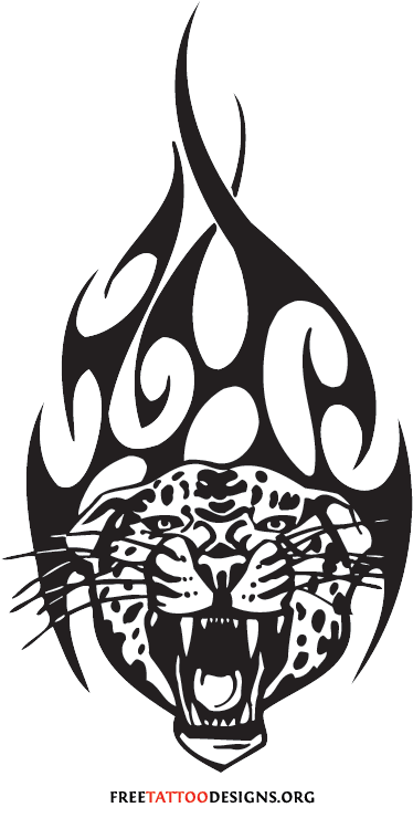 374x740 Tiger Tattoos