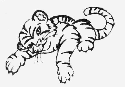 428x298 Baby Tiger Tattoo By Rubberxduckxofxdoom