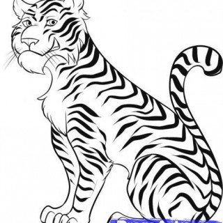 320x320 Tag For Image Of Simple Tiger Drawing Eeyore Disney Magic Band