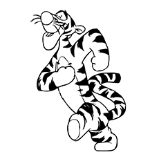 230x230 Top 25 Free Printable Tigger Coloring Pages Online